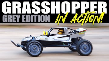 타미야 그래스호퍼 그레이 에디션 주행 영상 Tamiya Grasshopper Grey Edition with 3D printed upgrade parts