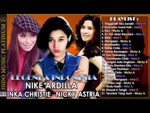 NO ADS ..VINTAGE SONGS NIKE ARDILLA, INKA CHRISTIE \u0026 NICKY ASTRIA