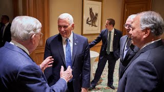 Church Leaders Meet with US Vice President Mike Pence