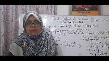 243709:Lecture-17 Partial differential Equation by Yeasmin Akther