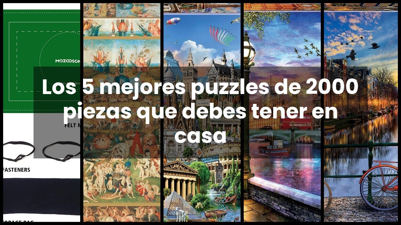 Rompecabezas 2000 piezas El jardín de las Delicias