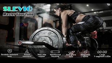 Shredded Reviews Slevio Timer (Portable Magnetic Gym Timer)