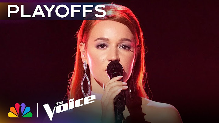 Olivia Kuper Harris Gets Vulnerable with Billie Eilish's "What Was I Made For?" | The Voice Playoffs