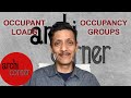 AC 030 -  Occupant Load vs Occupancy Groups