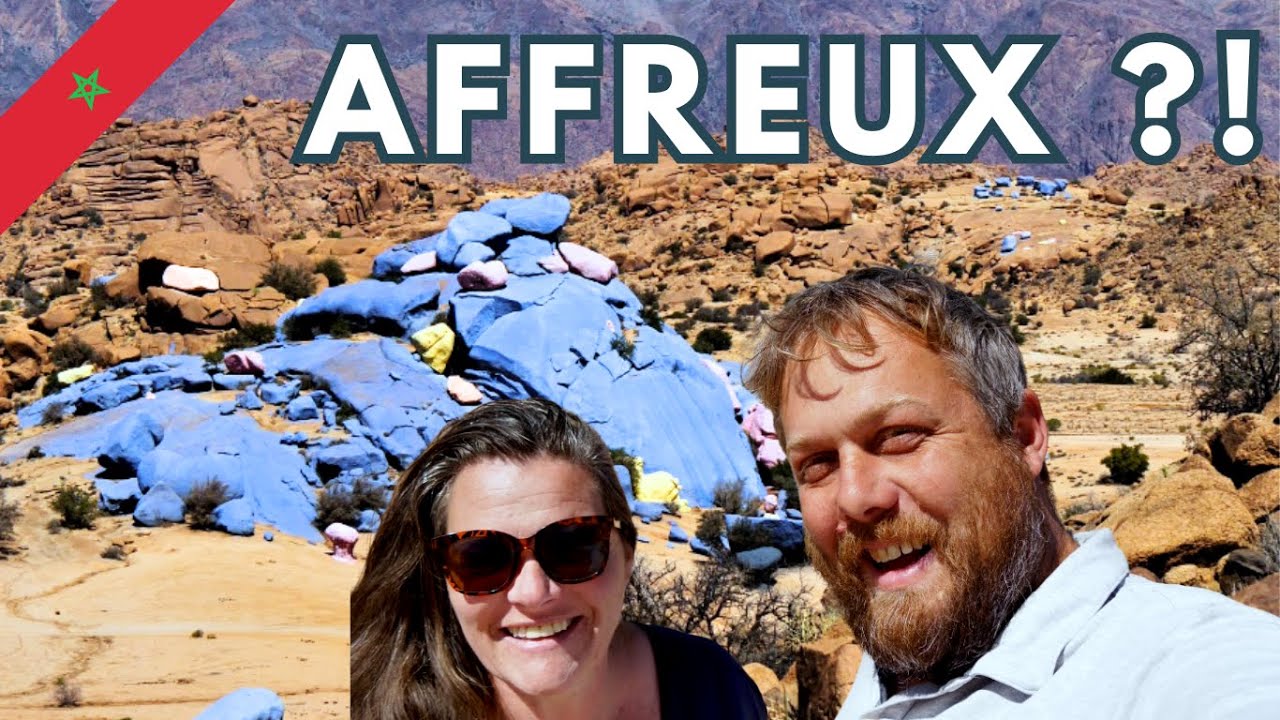 ✨ AFFREUX ?  Sur les ROUTES du MAROC entre TAFRAOUTE et TIZNIT✨