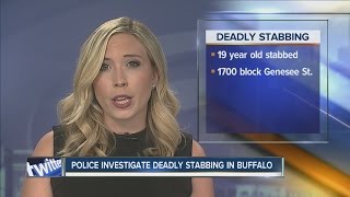 Police investigating deadly stabbing in Buffalo