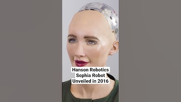 Hanson Robotics Sophia Robot Unveiled in 2016 #robot