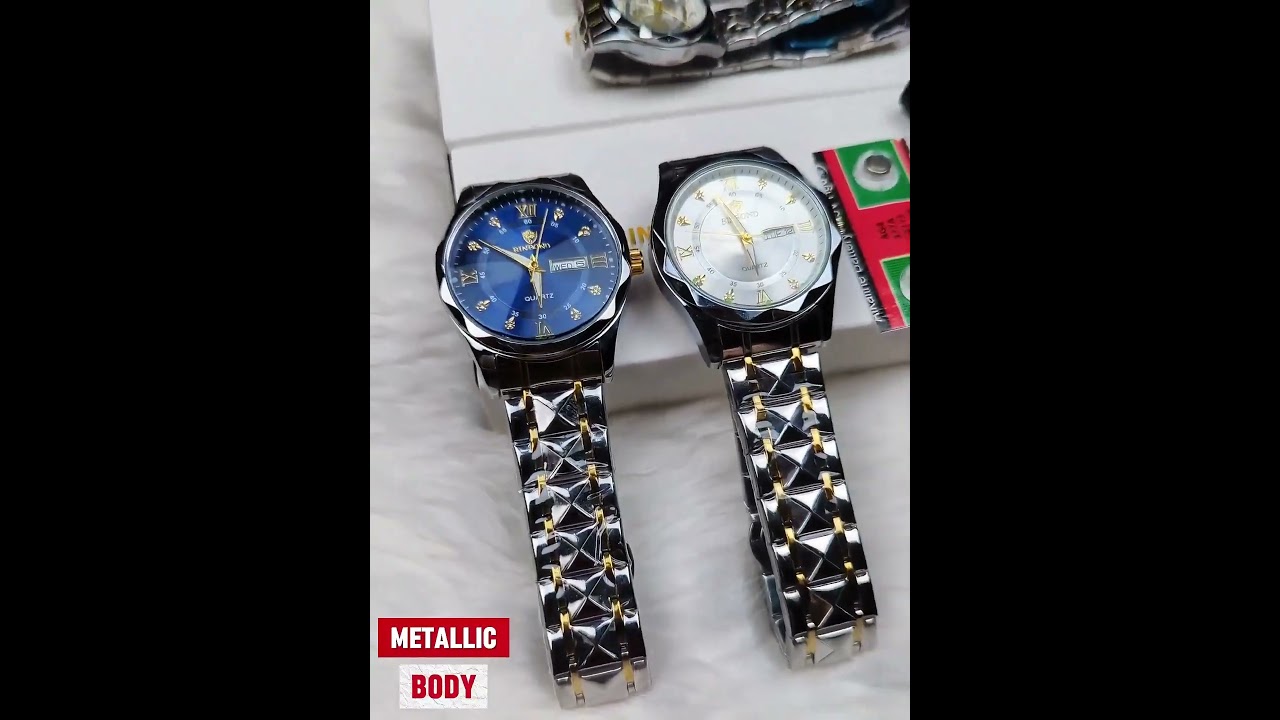 Binbond Luxury Fashion Couple Watch Set – Him & Her