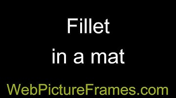 Fillet in a mat