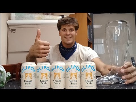 Olipop Cream Soda 2 Liters Chugged In 53 Seconds