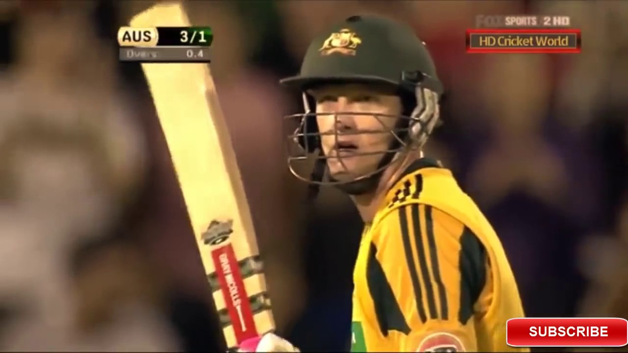 SUPER OVER New Zealand vs Australia 2nd T20 I Christchurch 2010 HD720p ...