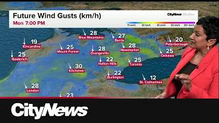 Storms expected on Tuesday night