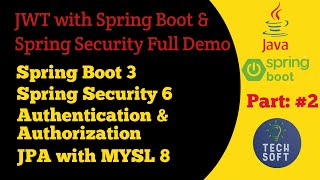 JWT with Spring boot Authentication & Authorization | Spring Security full demo in Spring Boot 3 #2 screenshot 5