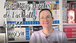 My Entire Puzzle Collection! It shocked me!