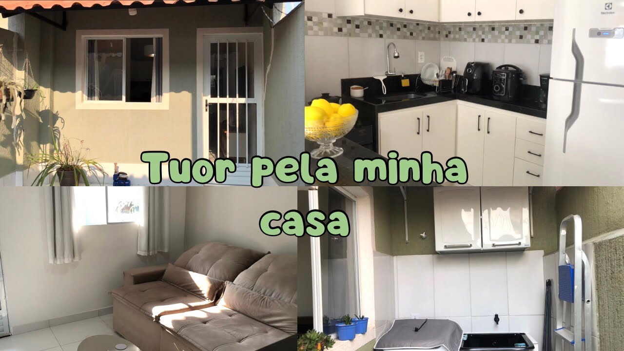 TOUR PELA MINHA CASA COMPLETO| CASA PRÓPRIA| 4 CÔMODOS - YouTube