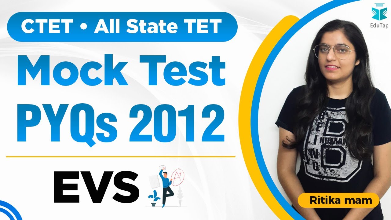 CTET/ All State TET |Mock Test PYQs 2012 | EVS