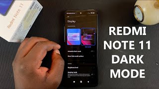 How To Enable Dark Mode On Redmi Note 11 screenshot 5