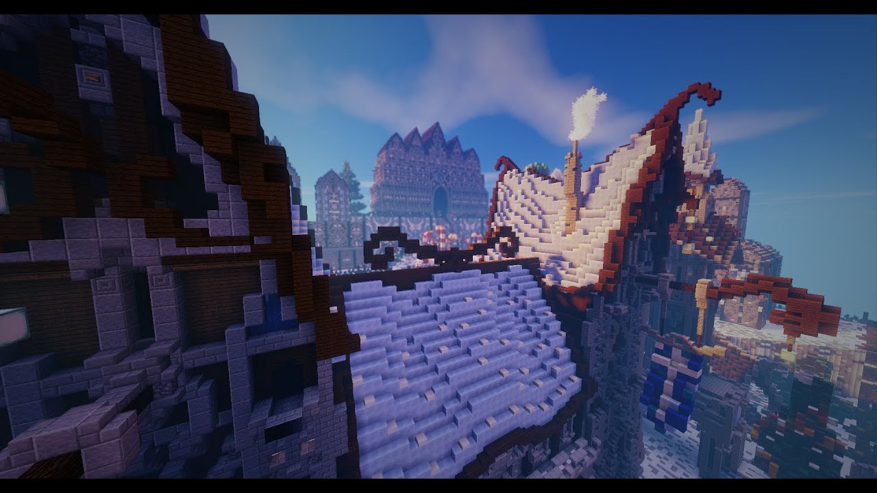 Minecraft Timelapse - Christmas Palace - YouTube