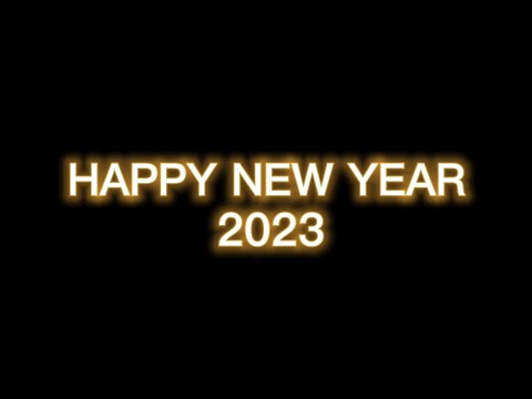 2023년 새해 인사 Happy New Year 2023 