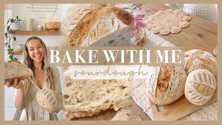 BAKE WITH ME | Sourdough bread!