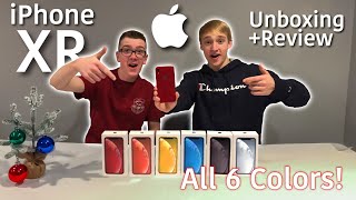 Iphone Xr Unboxing All Six Colors