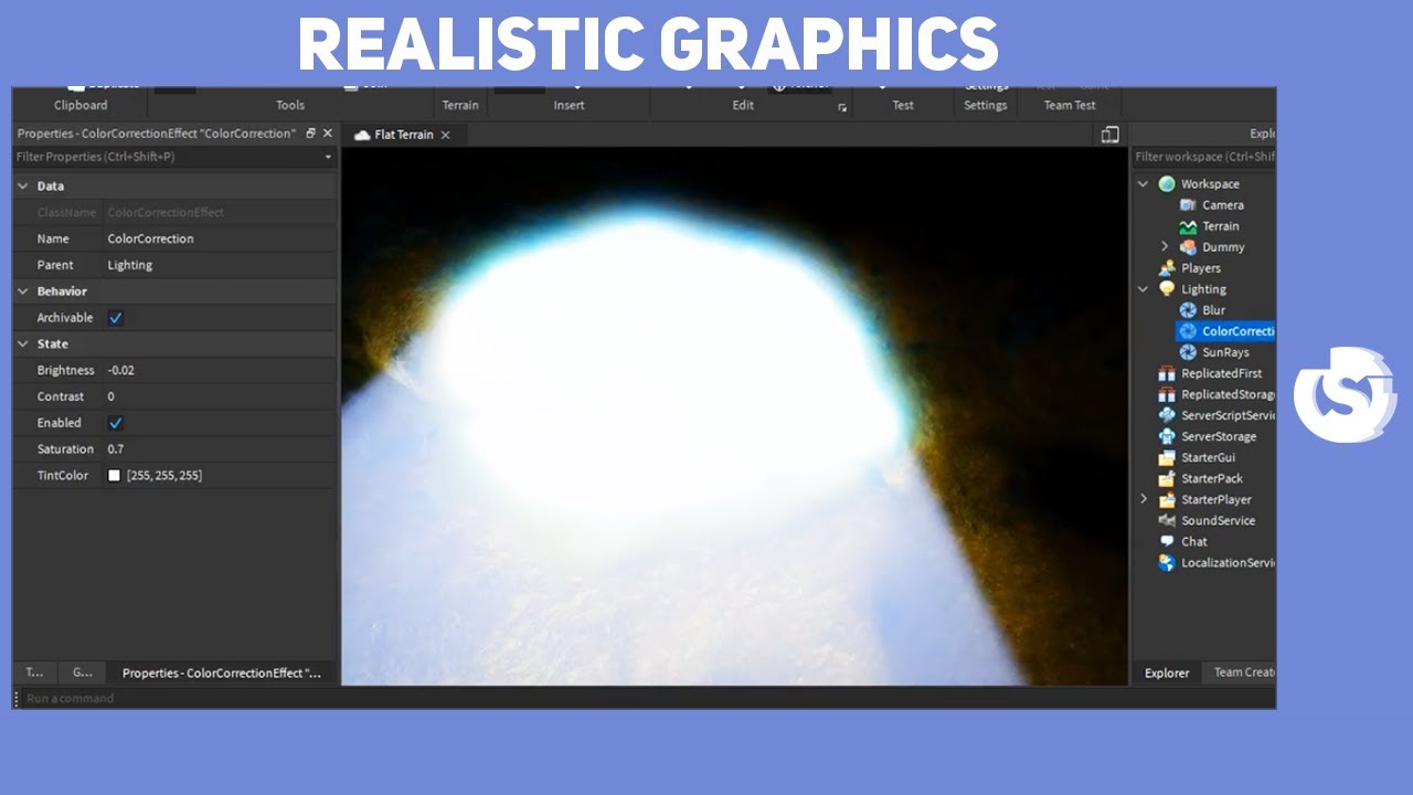 Realistic Terrain Building On Roblox 1 By Rbotz - roblox negative lighting