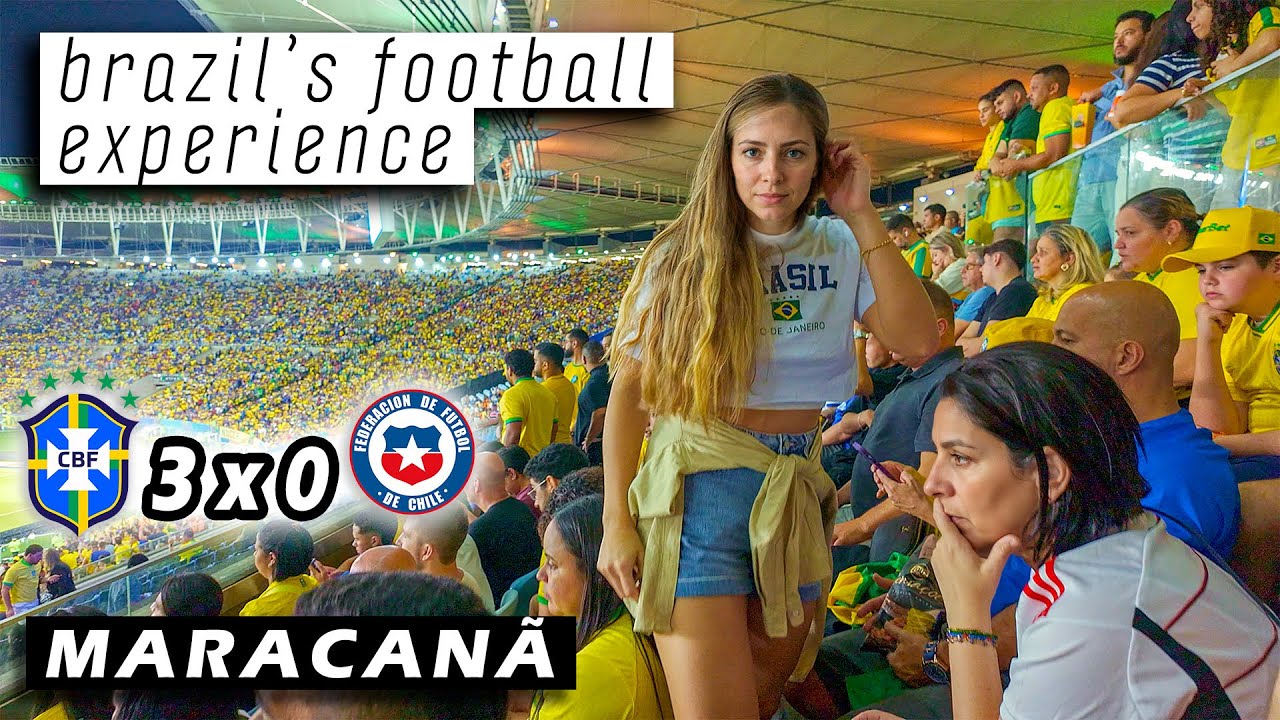 🇧🇷 BRAZIL 3 x 0 CHILE 🇨🇱 Brazil's Football Experience — Maracanã Stadium Walk, Rio de Janeiro — 2025