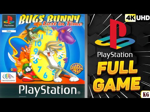 Bugs Bunny: Lost in Time [PS1] 100% Gameplay Walkthrough FULL GAME [4K60ᶠᵖˢ UHD🔴]