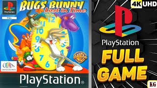 Bugs Bunny: Lost in Time [PS1] 100% Gameplay Walkthrough FULL GAME [4K60ᶠᵖˢ UHD🔴]