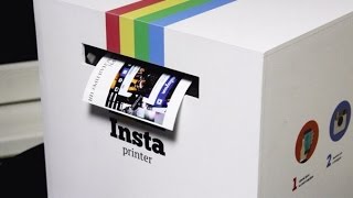 InstaPrinter своими руками. Печатаем фото из Instagramm по Хэштегу