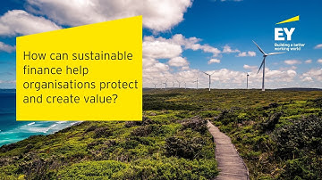How can sustainable finance help organisations protect and create value?
