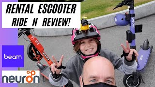 Beam + Neuron | HOBART Rental E- scooter Ride n Review! screenshot 1
