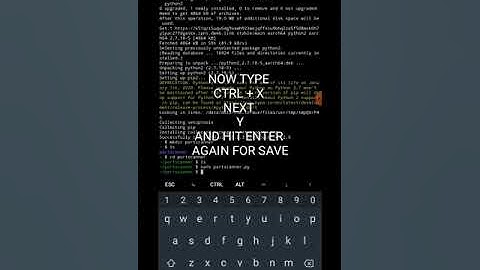 CREATE YOUR OWN PORT SCANNER BASIC TOOL USING PYTHON ON TERMUX TUTORIAL :- 1