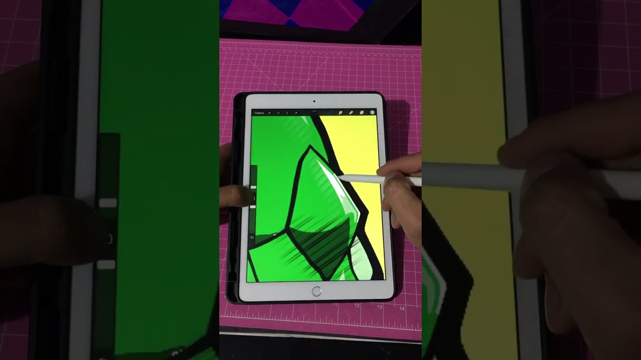 FINALIZANDO MEU DESENHO PELO PROCREATE 