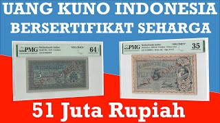 UANG KUNO INDONESIA BERSERTIFIKAT DI LELANG DI BELANDA PART 1 screenshot 5