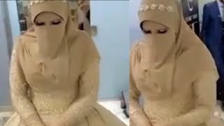 اجمل عروسة منتقبة ❤️😍💍 خطوبة عروسة منتقبة ❤️ البسوا واسع ❤️🌿