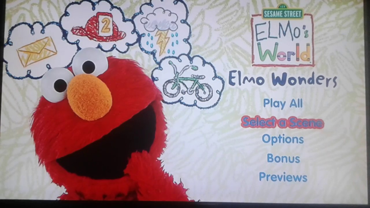 Elmos World Elmo Wonders Menu Walkthrough Youtube