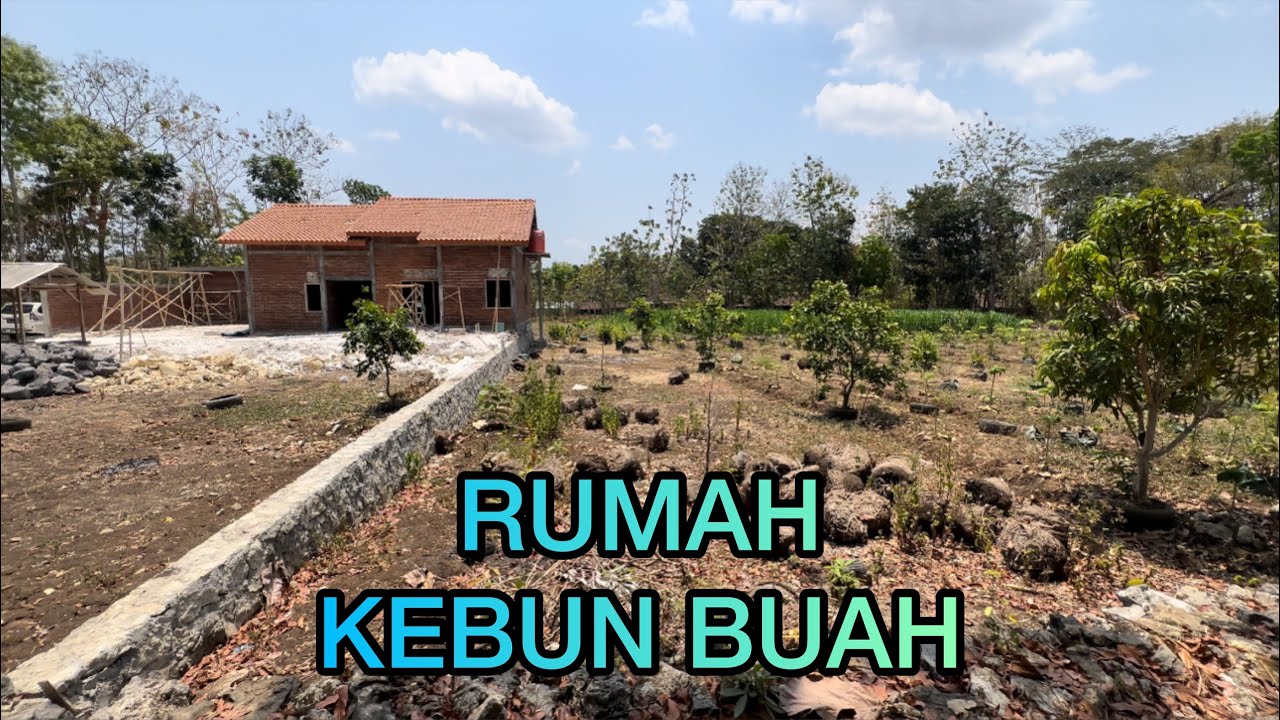 Dijual rumah kondisi baru dan kebun buah#shm 2474m2