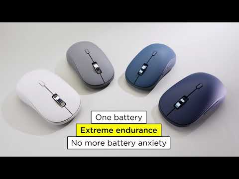 One Battery. Three Years. Zero Stress. | Lenovo Yoga Bluetooth Silent Mouse