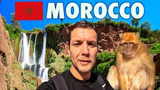 MOROCCO IS SO BEAUTIFUL! 🇲🇦 OUZOUD FALLS & MARRAKESH