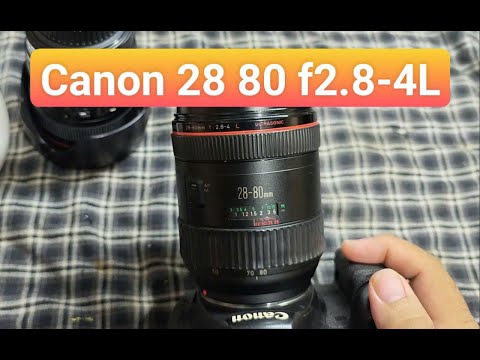 Reviewing the Canon 28-80mm f/2.8-4L - YouTube