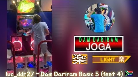 DDR 4th MIX (& DDR X2 footage) | Dam Dariram Basic 5 (feet 4) - Player: luc_ddr27 🇿🇦