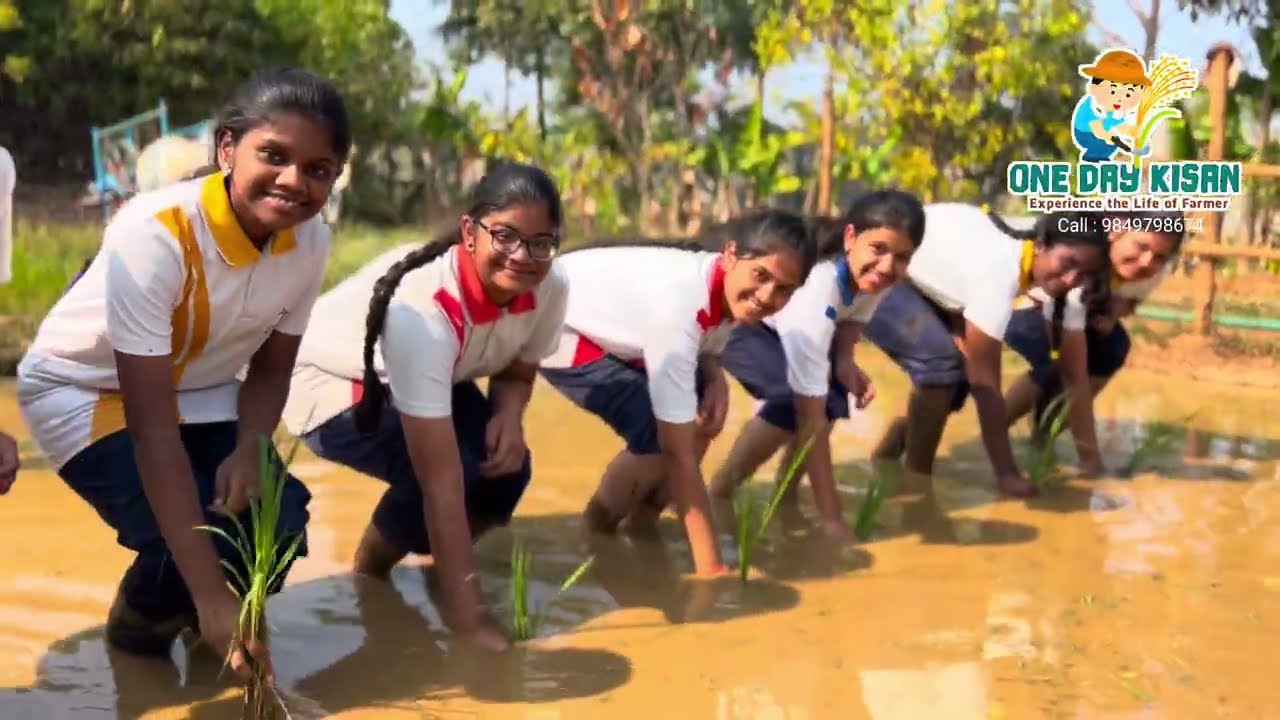 | Gowtham Model School,Kushaiguda | ONE DAY KISAN | 