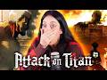 What Did I Get Myself Into ATTACK ON TITAN Season 1 Episodes 1 2 First Time Watching Anime