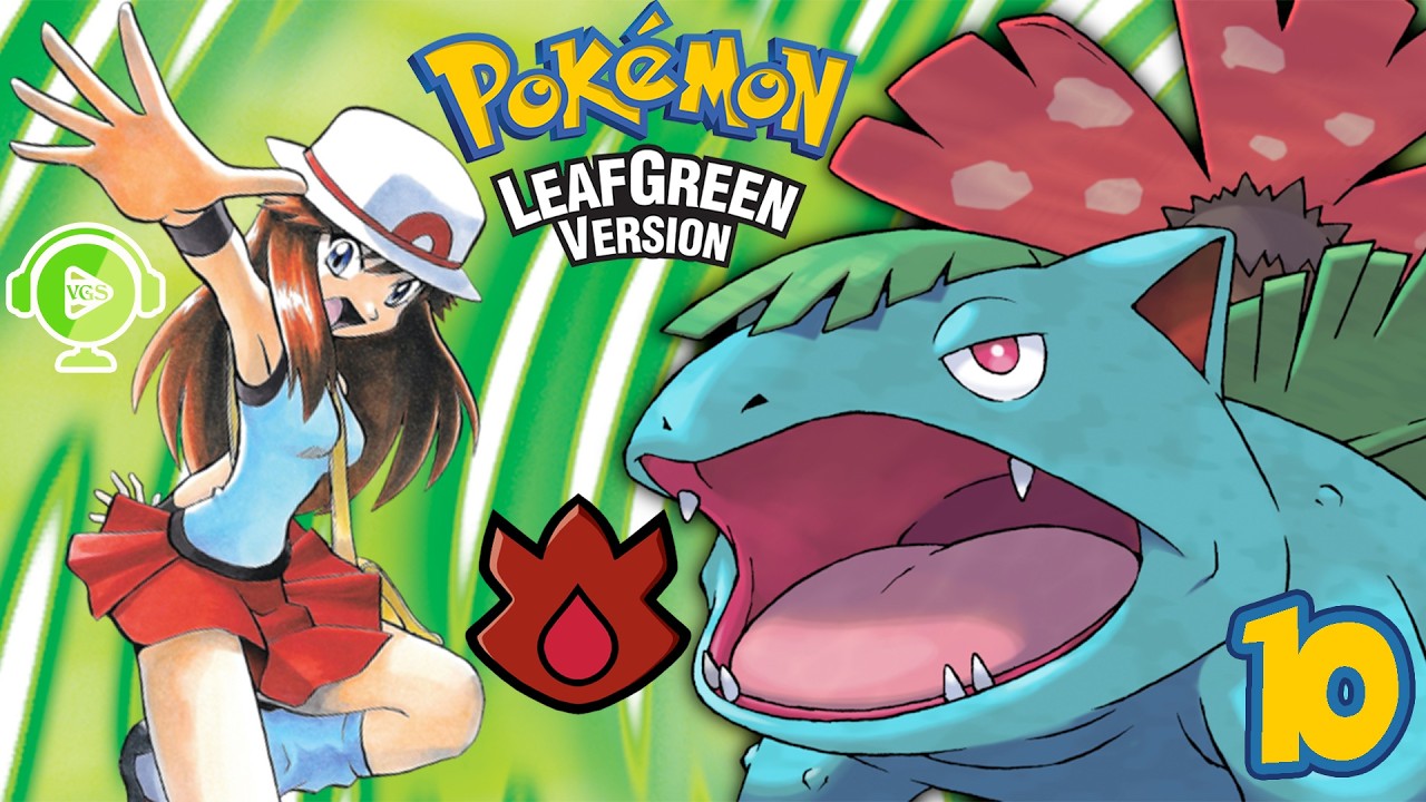 Pokémon LeafGreen | Episode 10: Cinnabar Island & Blaine Gym Battle (Volcano Badge)