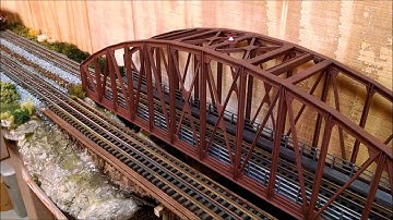 MTH Premier O scale trains Running session on The WNYRR.