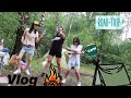 Vlog Ночь с палатками в лесу с друзьями, спустя 5 лет 🏕