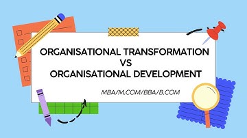 What is the difference between Organizational Development vs Transformation? #ott  #odinterventions