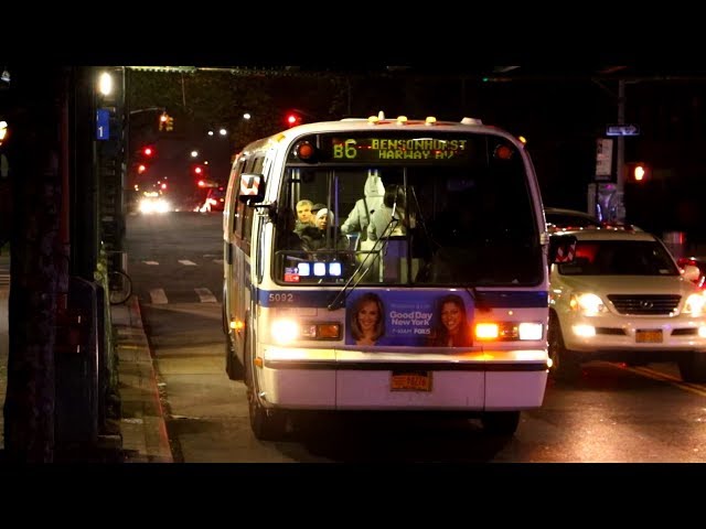 MTA New York City Bus 1998 Nova Bus RTS-06 5092 On The B6 Limited