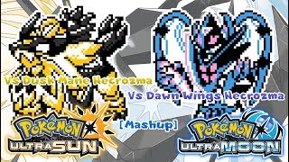 Pokemon 8-BIT & US/UM - Battle! Necrozma Music [Mashup] (HQ) chords